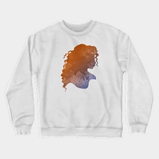 Princess Inspired Silhouette Crewneck Sweatshirt